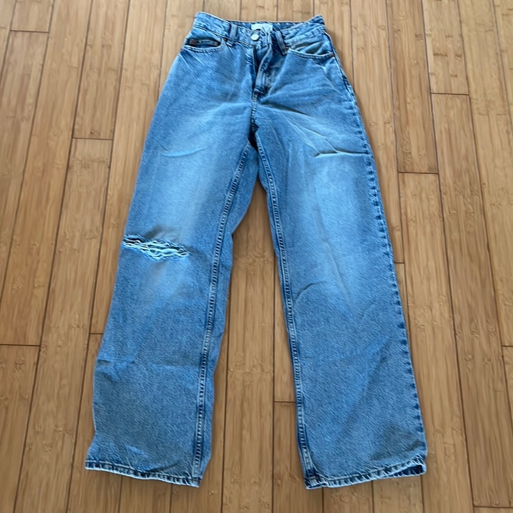 Straight Leg Jeans